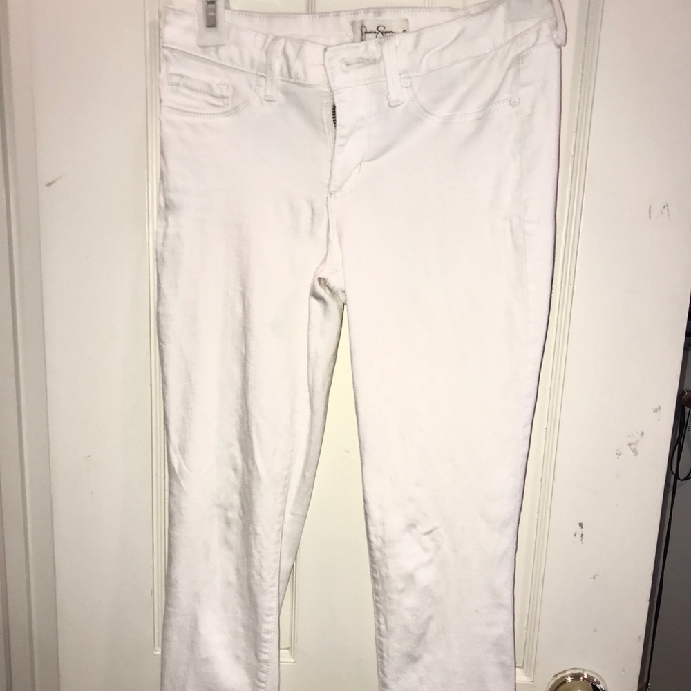 White jeans